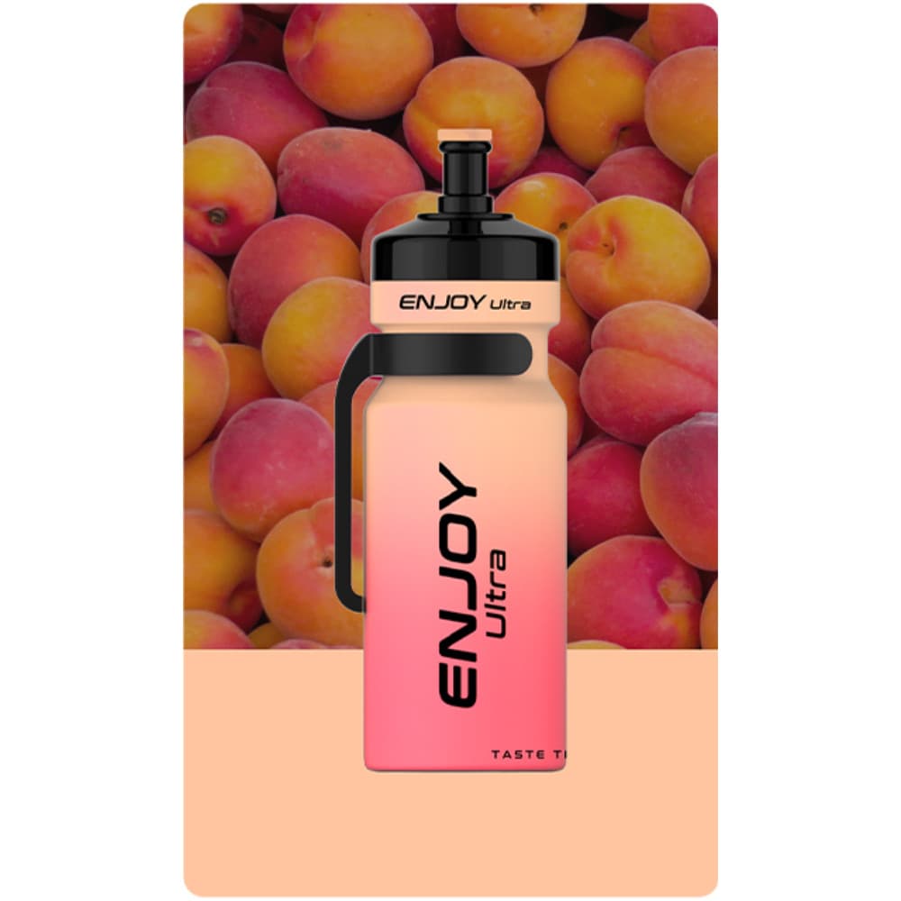  Juicy Peach Enjoy Ultra 9000 Vape Kit Box of 10
