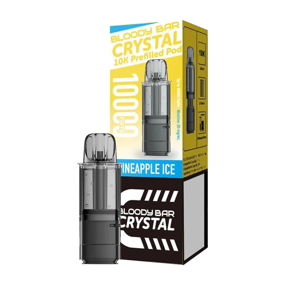  Pineapple Ice Bloody Bar Crystal 10k Pods Pack of 5