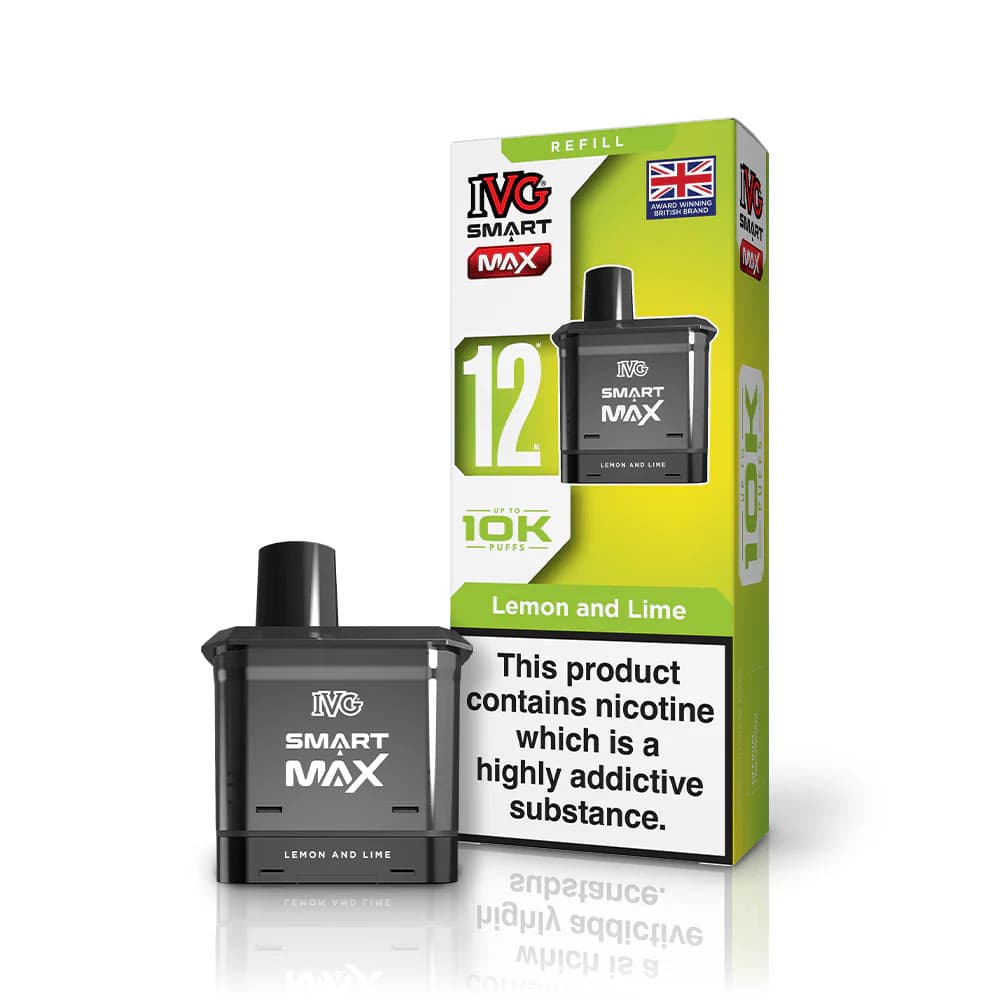  Lemon & Lime IVG Smart Max 10k Refill Pods Pack of 5