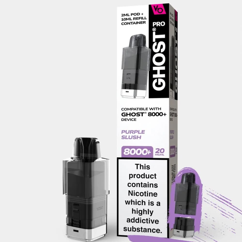  Purple Slush Ghost Pro 8000 Pods Pack of 5