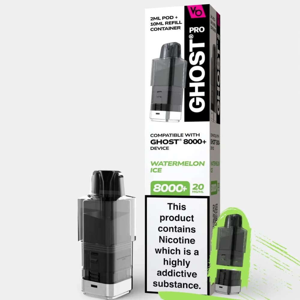  Watermelon Ice Ghost Pro 8000 Pods Pack of 5