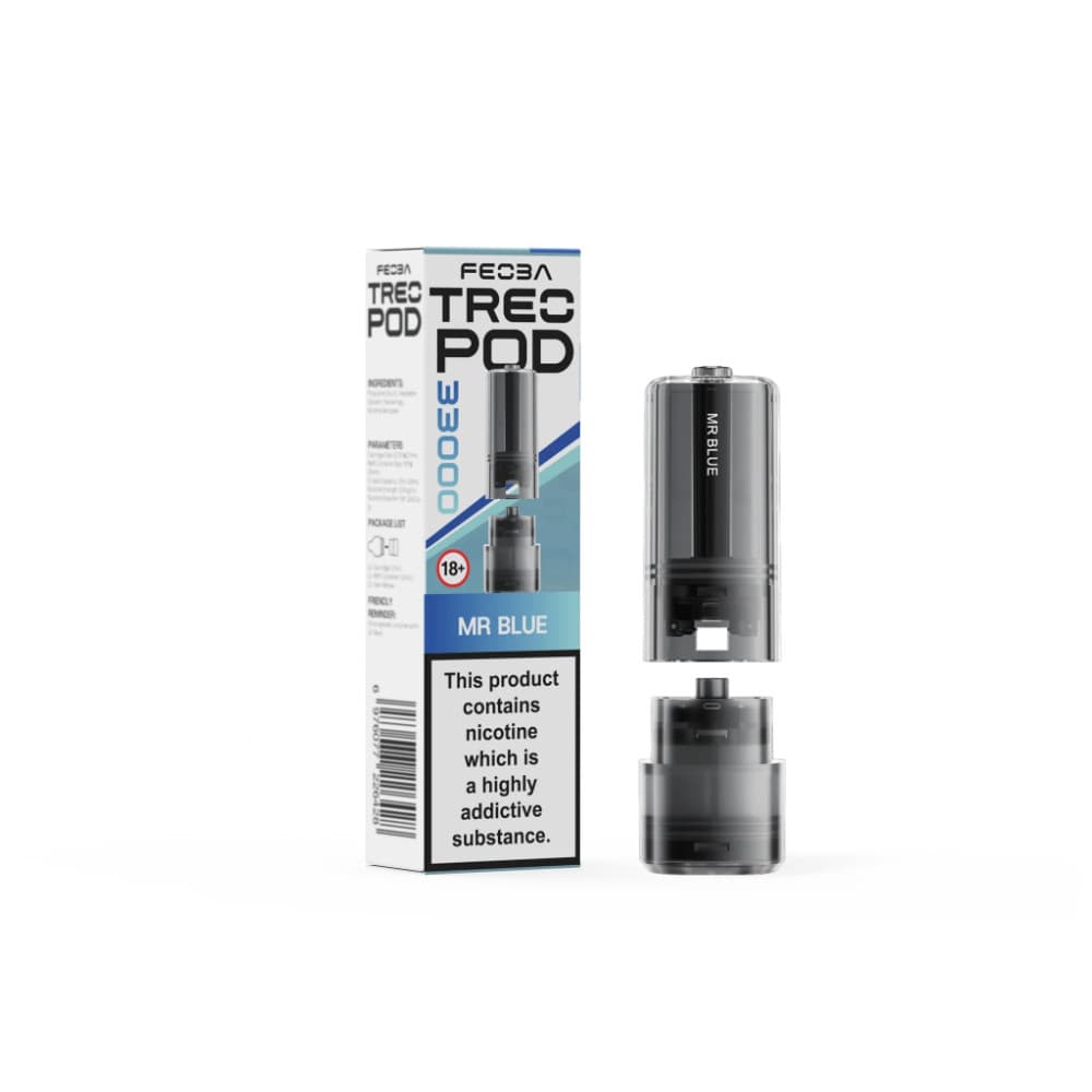  Mr Blue Feoba Treo 33k Pods Pack of 5