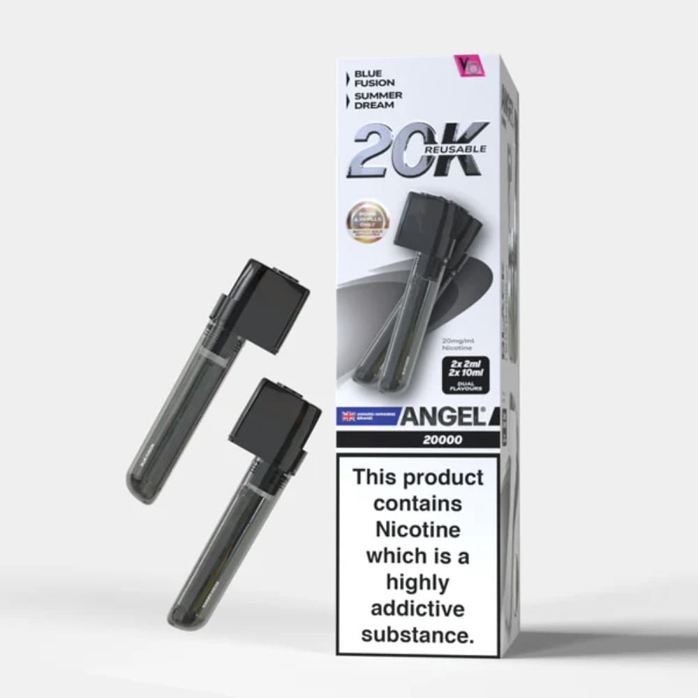  Black Edition Vapes Bars Angel 20k Pods Pack of 10