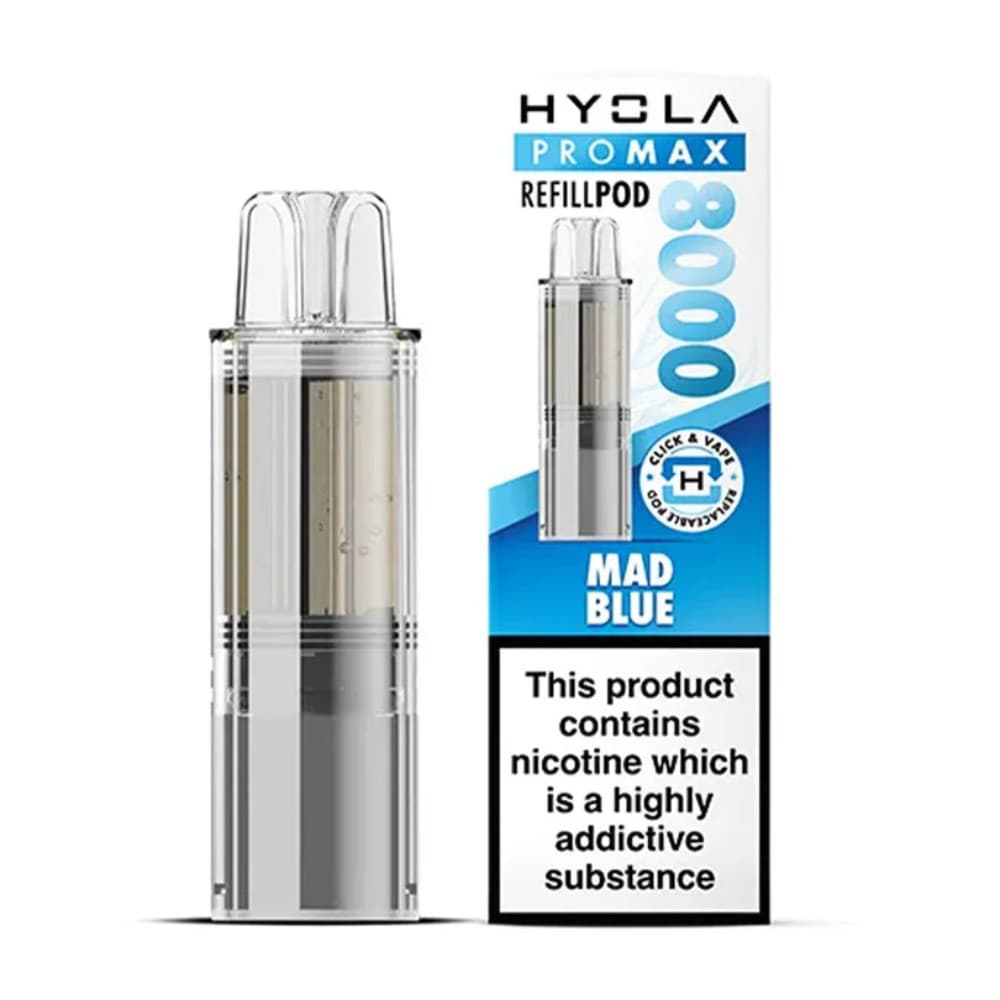  Mad Blue Hyola Pro Max 8000 Pods Pack of 5