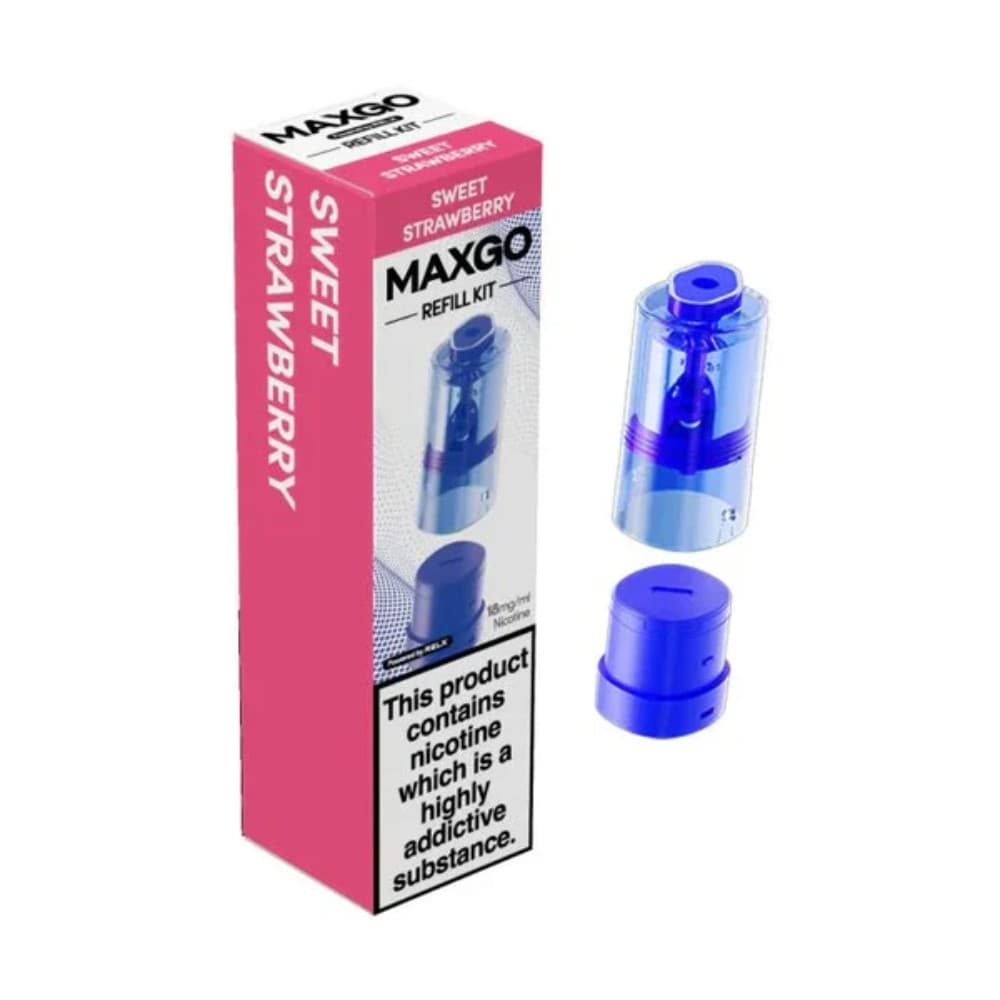  Sweet Strawberry Relx Maxgo 33k and 12k Pods Pack of 5