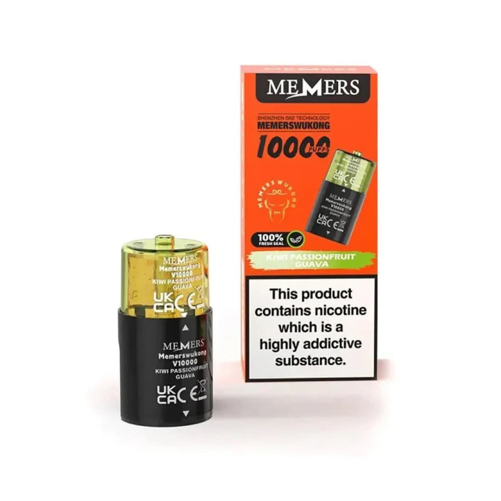  Kiwi Passionfruit Guava Ske Memers V10000 Pods Pack of 5
