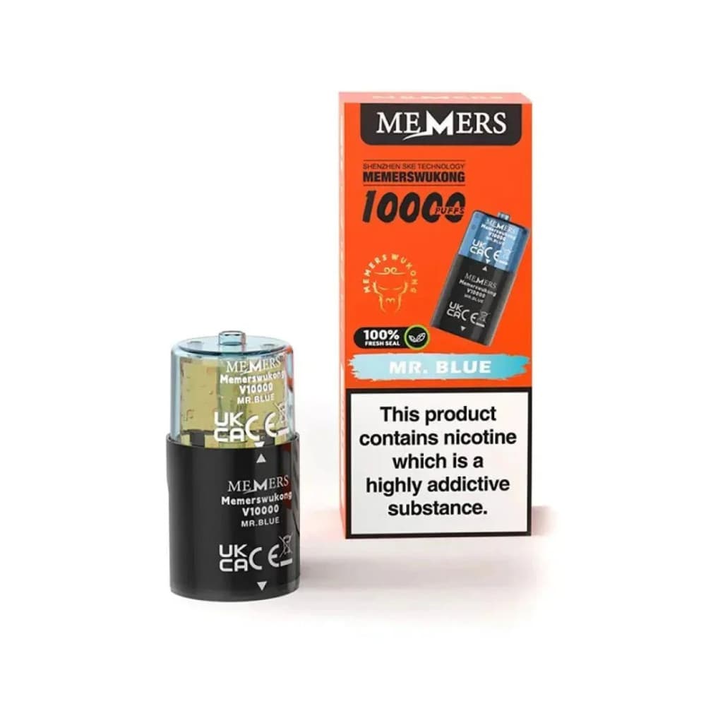  Mr Blue Ske Memers V10000 Pods Pack of 5