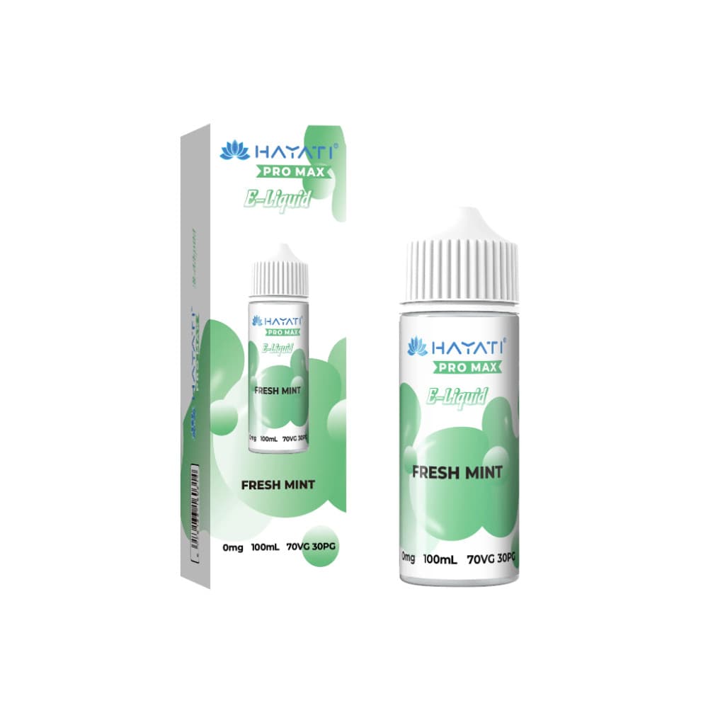  Fresh Mint Hayati Pro Max 100ml E-Liquids 70/30