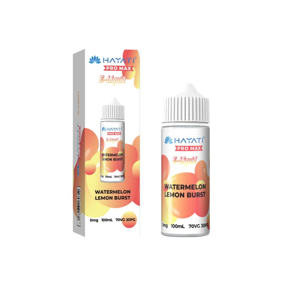  Watermelon Lemon Burst Hayati Pro Max 100ml E-Liquids 70/30