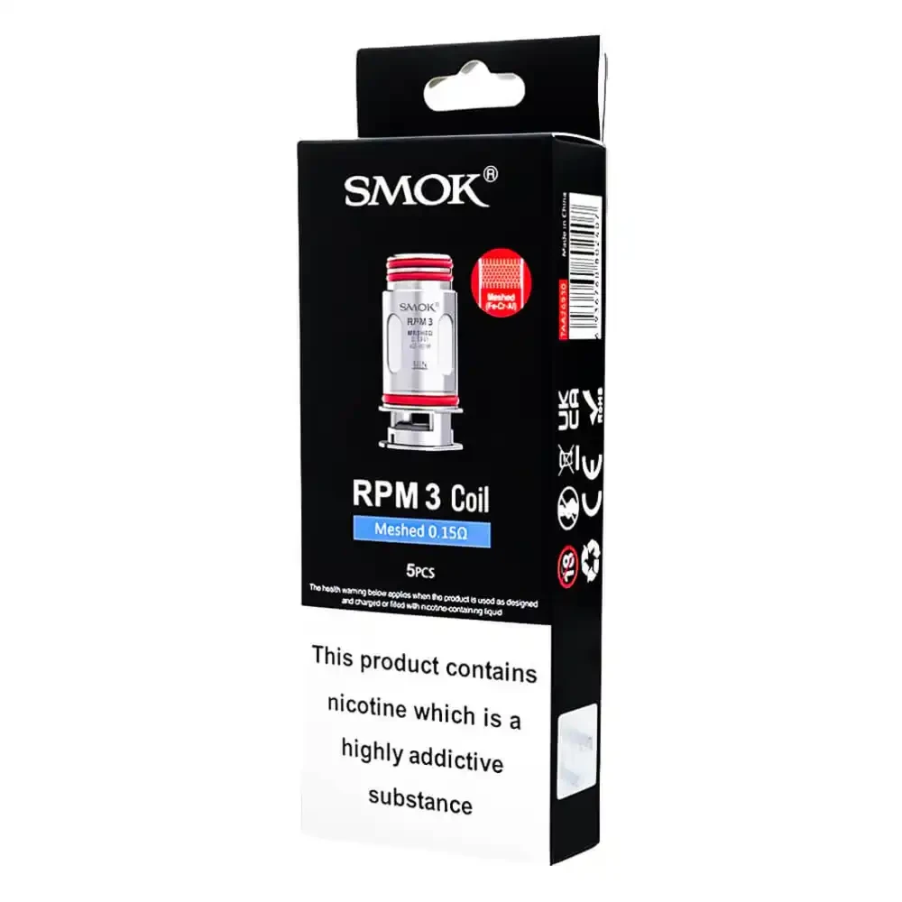  0.15ohm Smok RPM 3 Coils 5 Packs