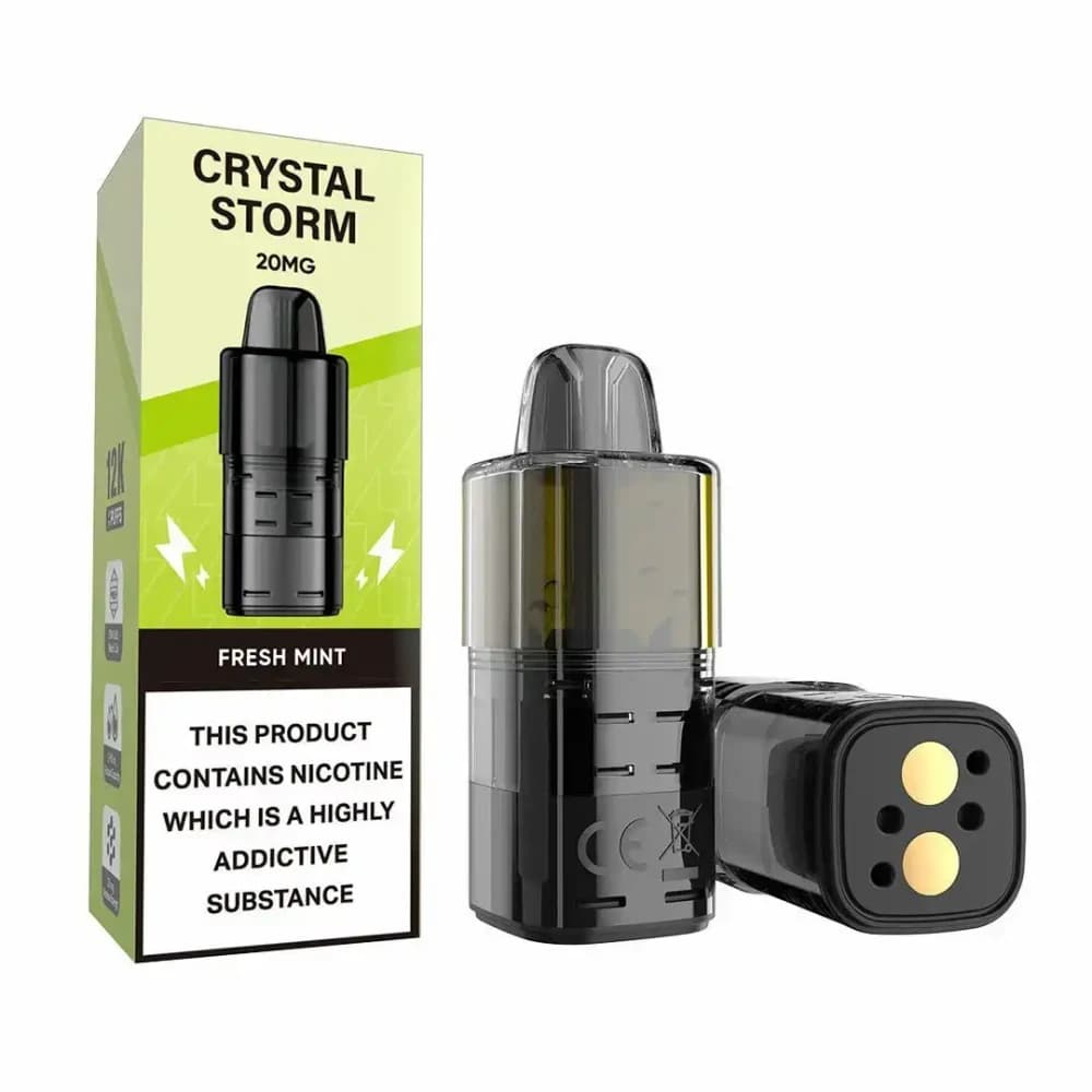  Fresh Mint Crystal Strom Bar 12k Pods Pack of 5