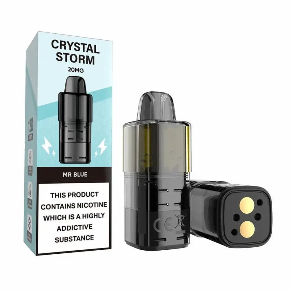  Mr Blue Crystal Strom Bar 12k Pods Pack of 5