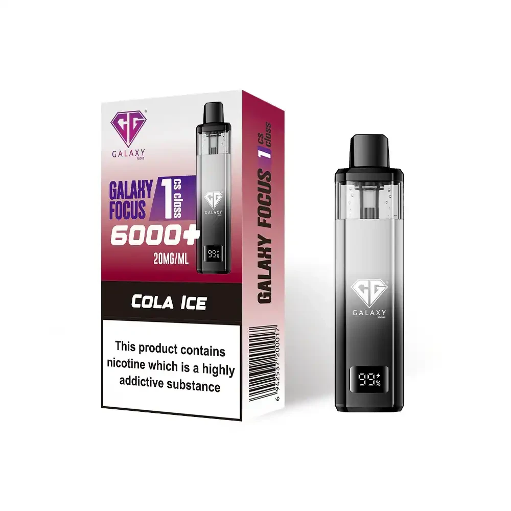  Cola Ice Crystal Galaxy Focus 6k Vape Kit Box of 5
