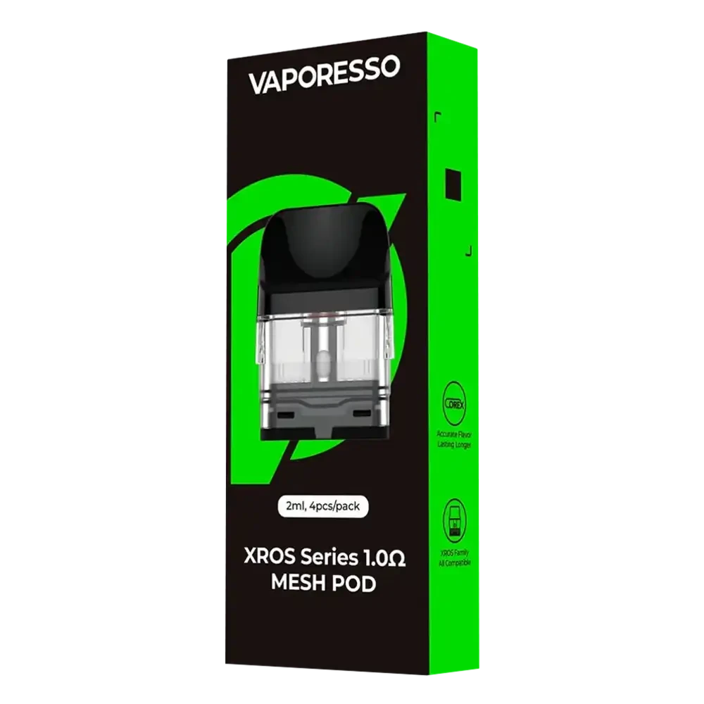  1.0ohm Mesh Pod Vaporesso Xros Replacement Pods 4 Packs