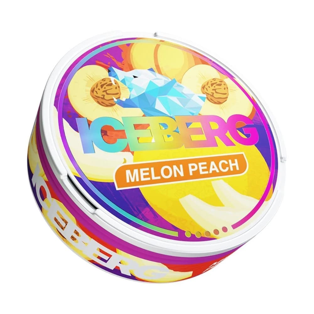  Melon Peach Iceberg Nicotine Pouches 10 Packs