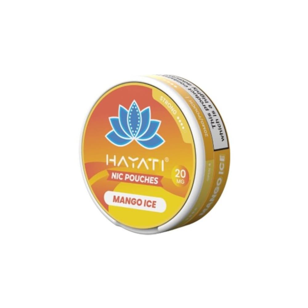  Mango Ice / 12mg Hayati Nicotine Pouches 10 Packs