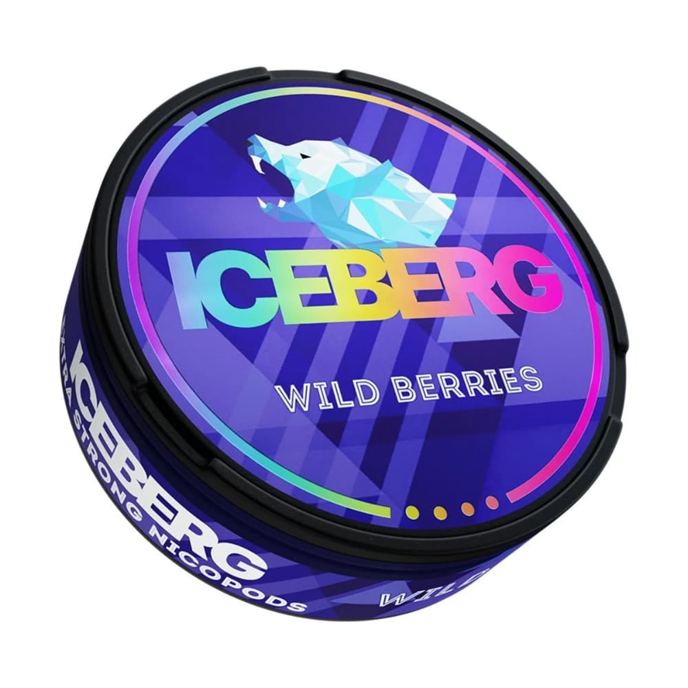  Wild Berries Iceberg Nicotine Pouches 10 Packs
