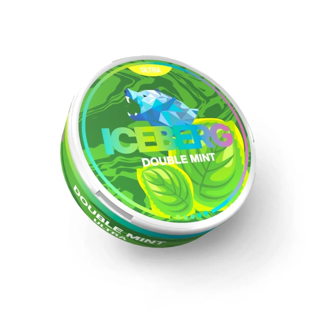  Double Mint Iceberg Nicotine Pouches 10 Packs