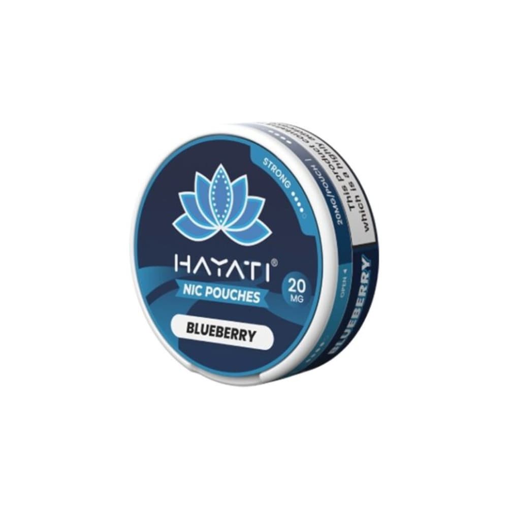  Blueberry / 20mg Hayati Nicotine Pouches 10 Packs