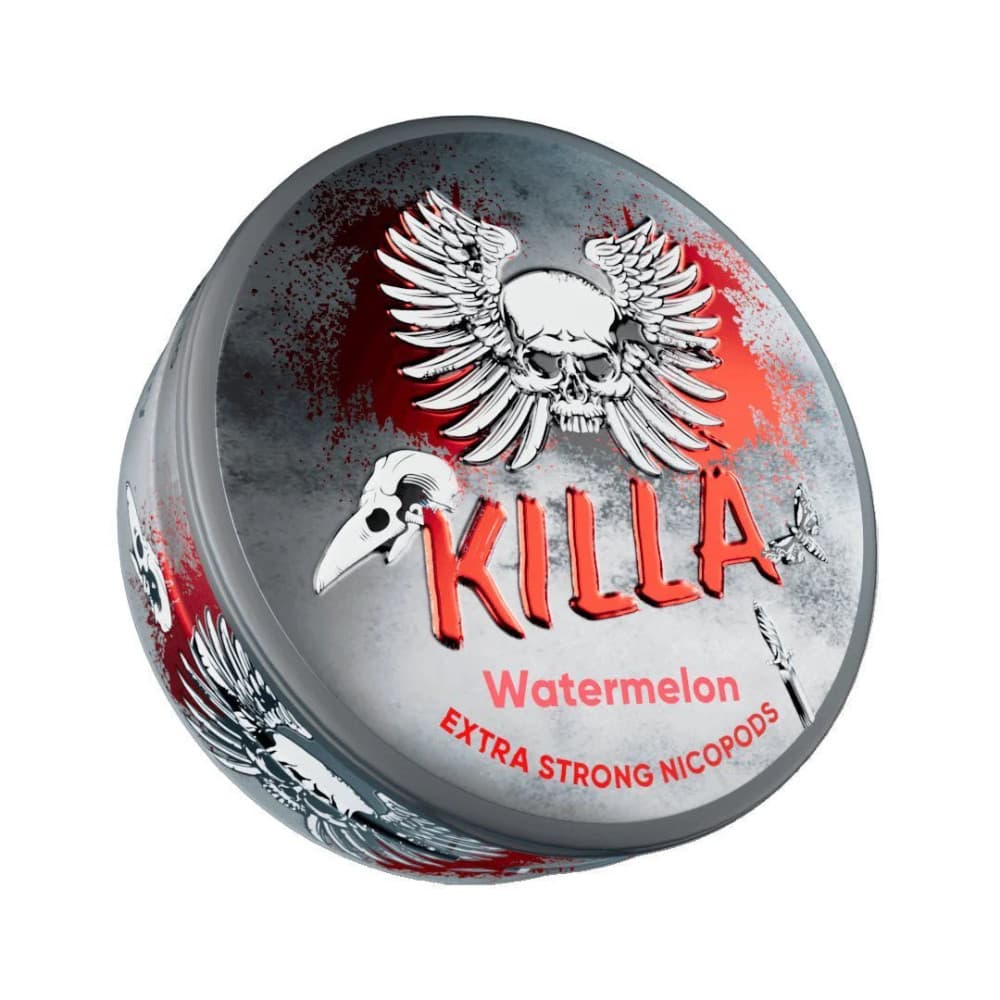  Watermelon / 16mg Killa Nicotine Pouches 10 Packs