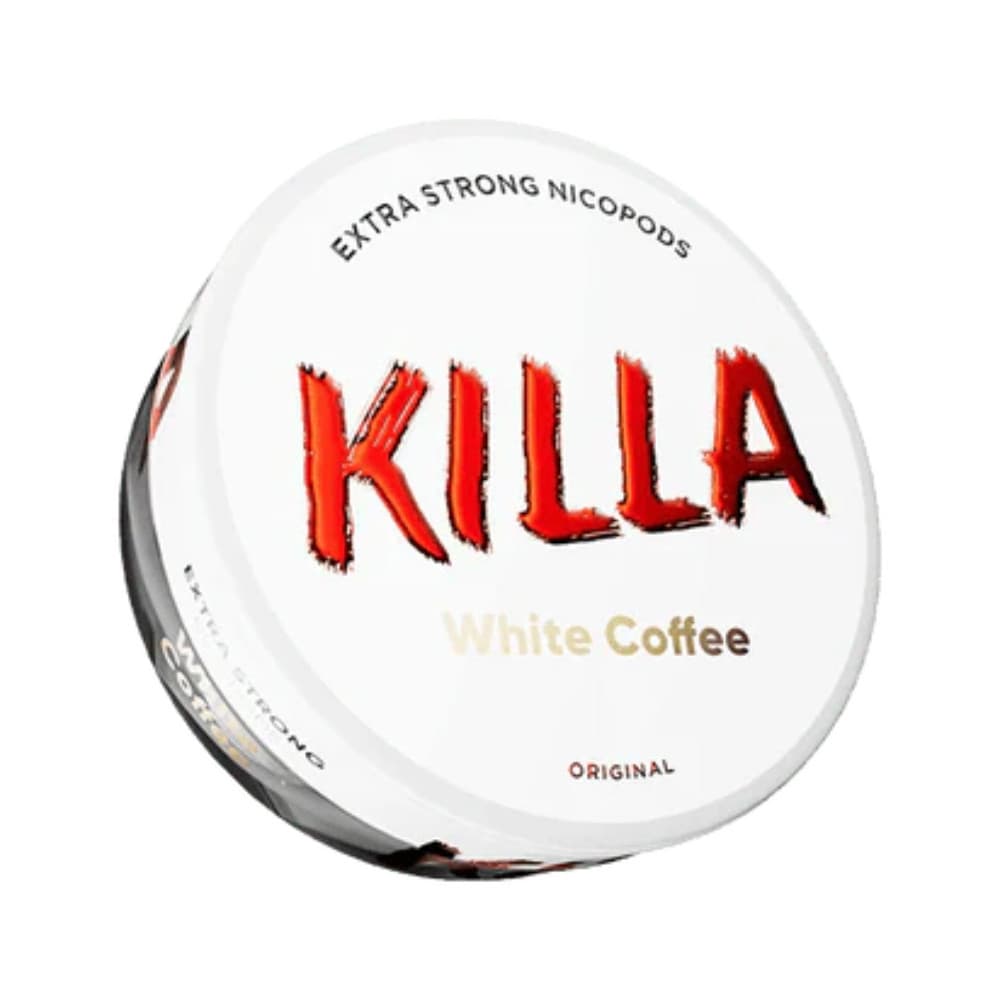  White Coffee / 16mg Killa Nicotine Pouches 10 Packs