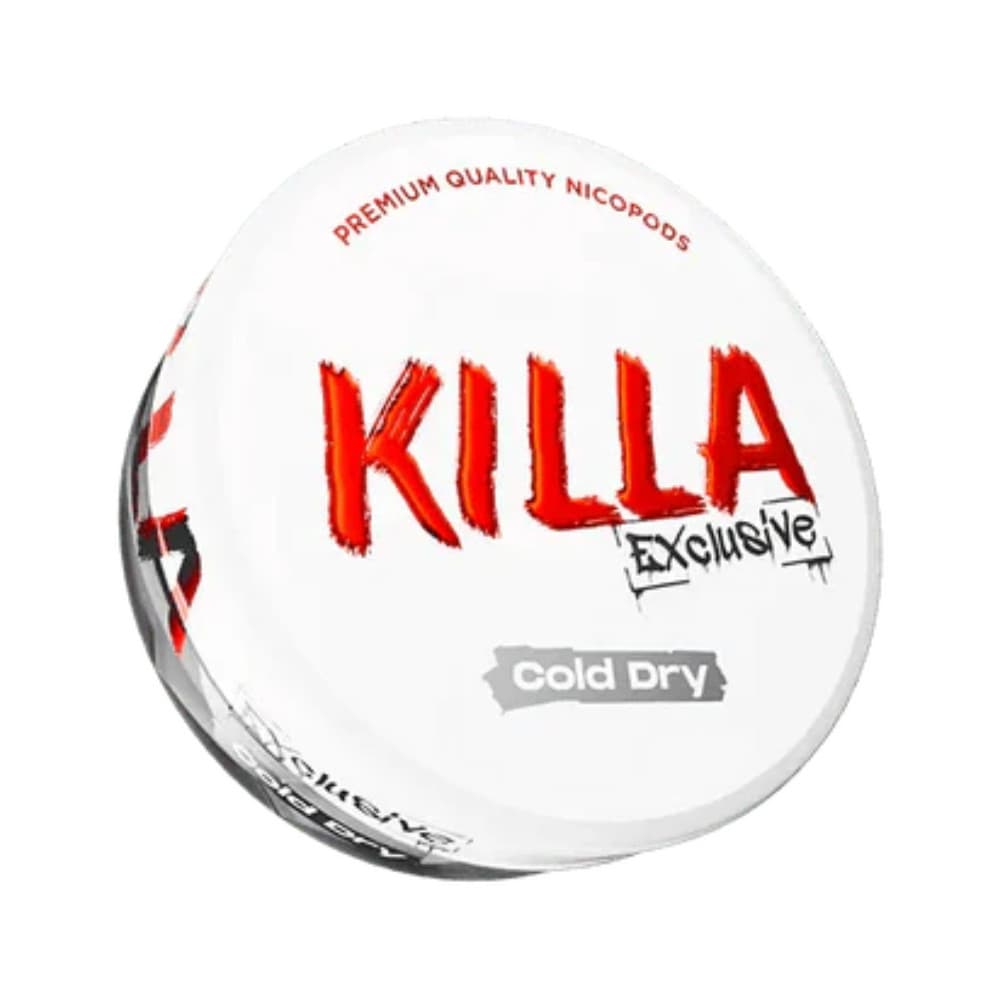  Cold Dry / 16mg Killa Nicotine Pouches 10 Packs