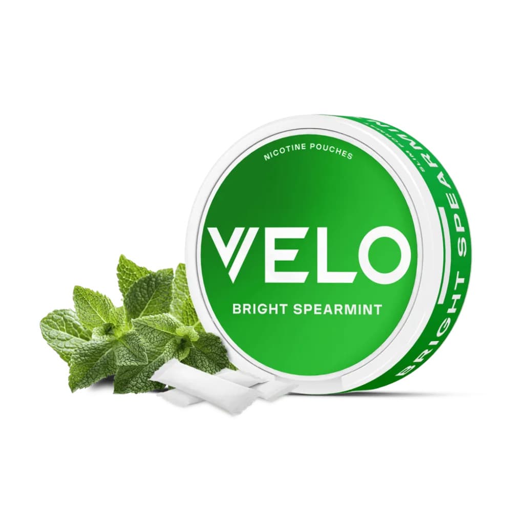  Bright Spearmint Velo Nicotine Pouches 10 Packs