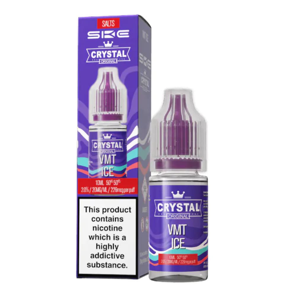  VMT / 20mg Ske Crystal Nic Salts E-Liquids 10ml Box of 10