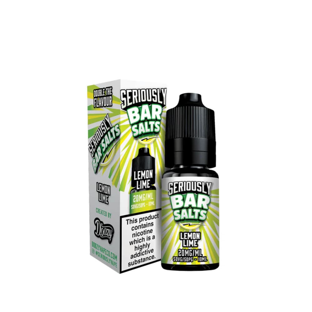  Lemon Lime / 10mg Doozy Seriously Bar Salts 10ml e liquids 10ml Box of 10