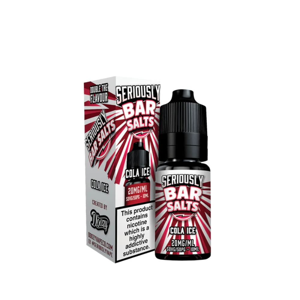  Cola Ice / 20mg Doozy Seriously Bar Salts 10ml e liquids 10ml Box of 10