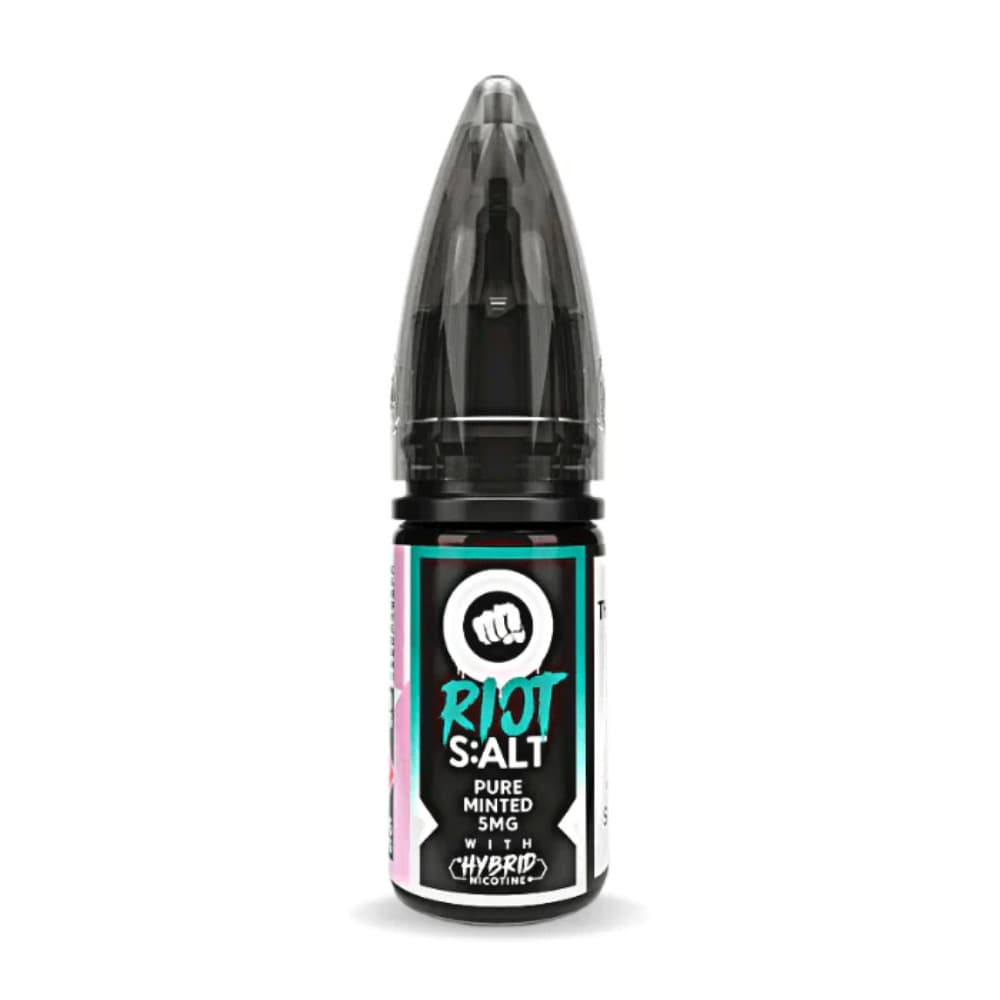  Pure Minted / 10mg Riot Squad Nic Salt e liquids 10ml Box of 10