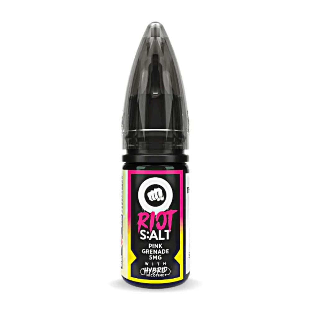  Pink Grenade / 10mg Riot Squad Nic Salt e liquids 10ml Box of 10