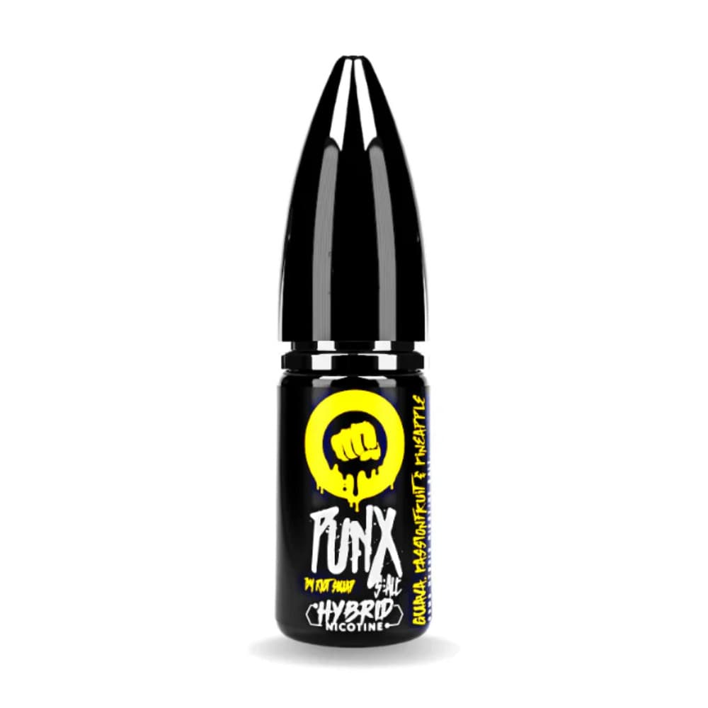  Guava Passionfruit & Pineapple / 20mg Riot Squad Punx Nic Salts e liquids 10ml Box of 10
