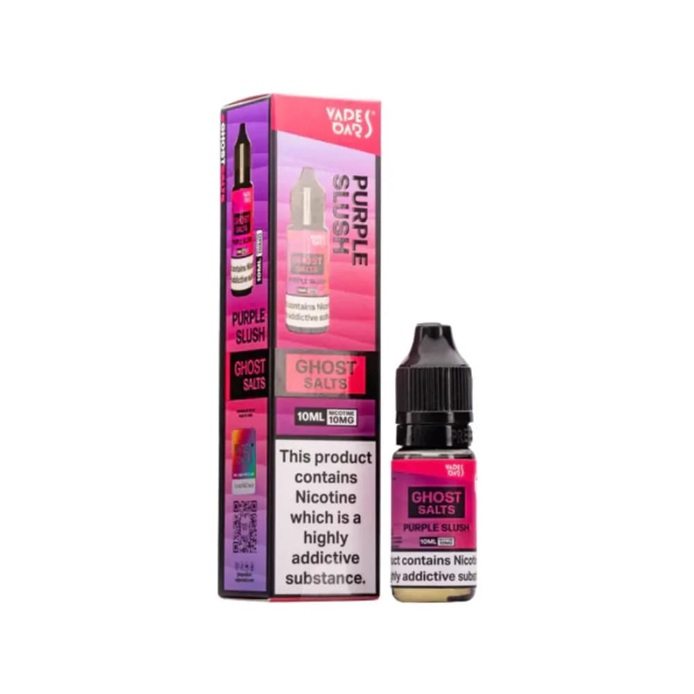  Purple Slush / 10mg Ghost 3500 Nic Salts e liquids 10ml Box of 10
