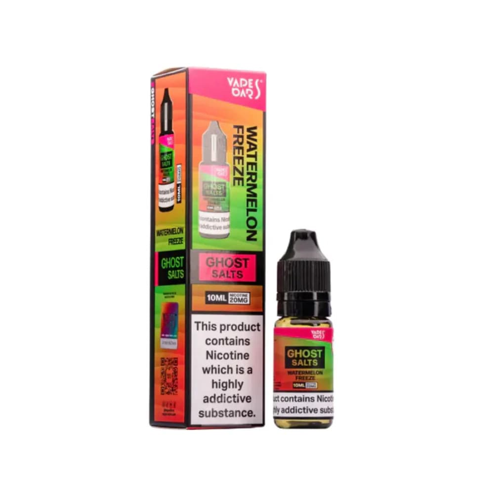  Watermelon Freeze / 20mg Ghost 3500 Nic Salts e liquids 10ml Box of 10