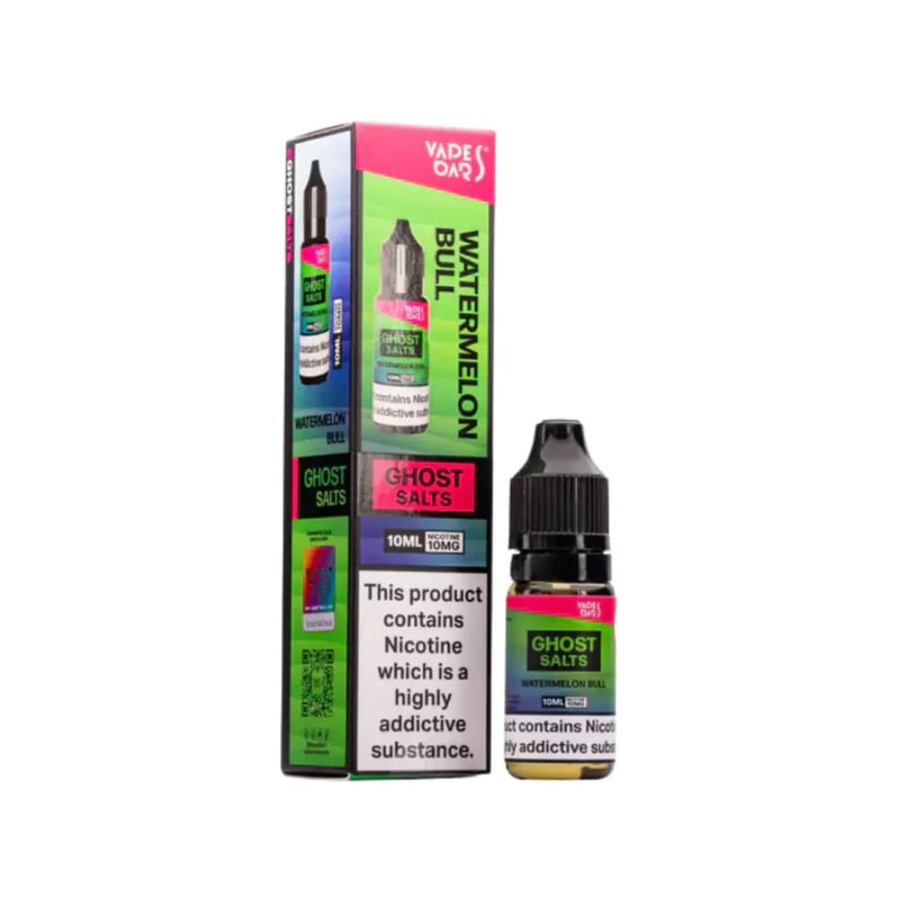  Watermelon Bull / 20mg Ghost 3500 Nic Salts e liquids 10ml Box of 10