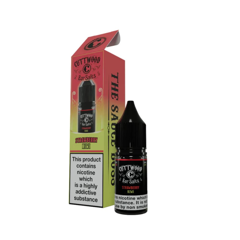  Strawberry Kiwi / 20mg Cuttwood Bar Salt Nic Salts e liquids 10ml Box of 10
