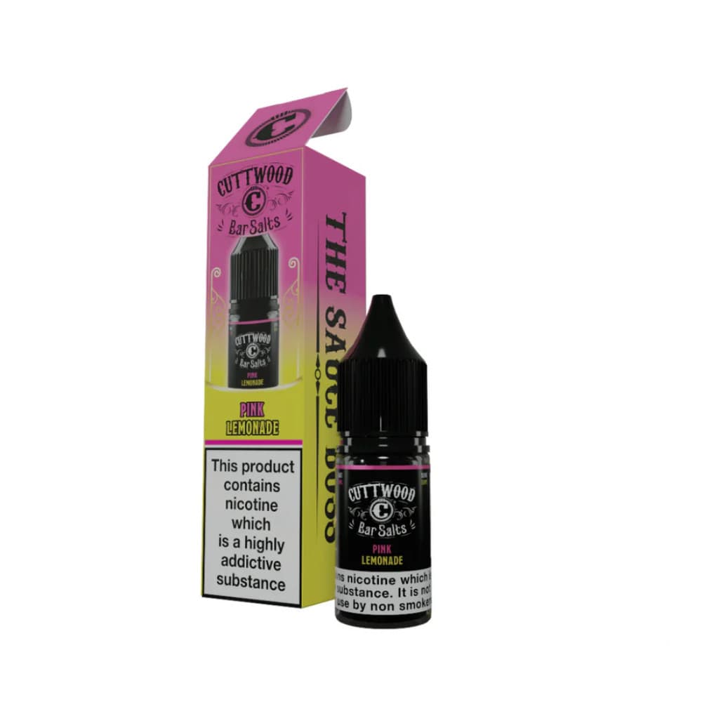  Pink Lemonade / 20mg Cuttwood Bar Salt Nic Salts e liquids 10ml Box of 10