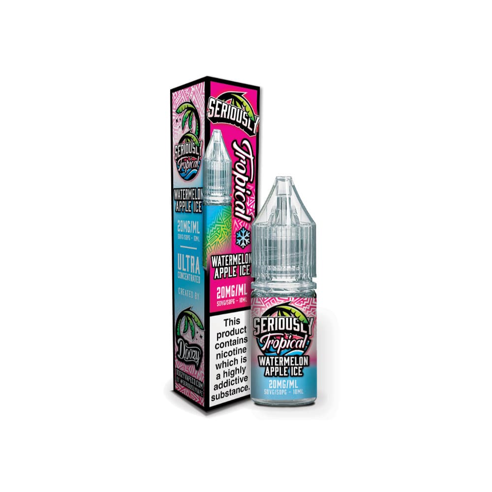  Watermelon Apple Ice / 20mg Doozy Serious Tropical Nic Salts 10ml Box of 10