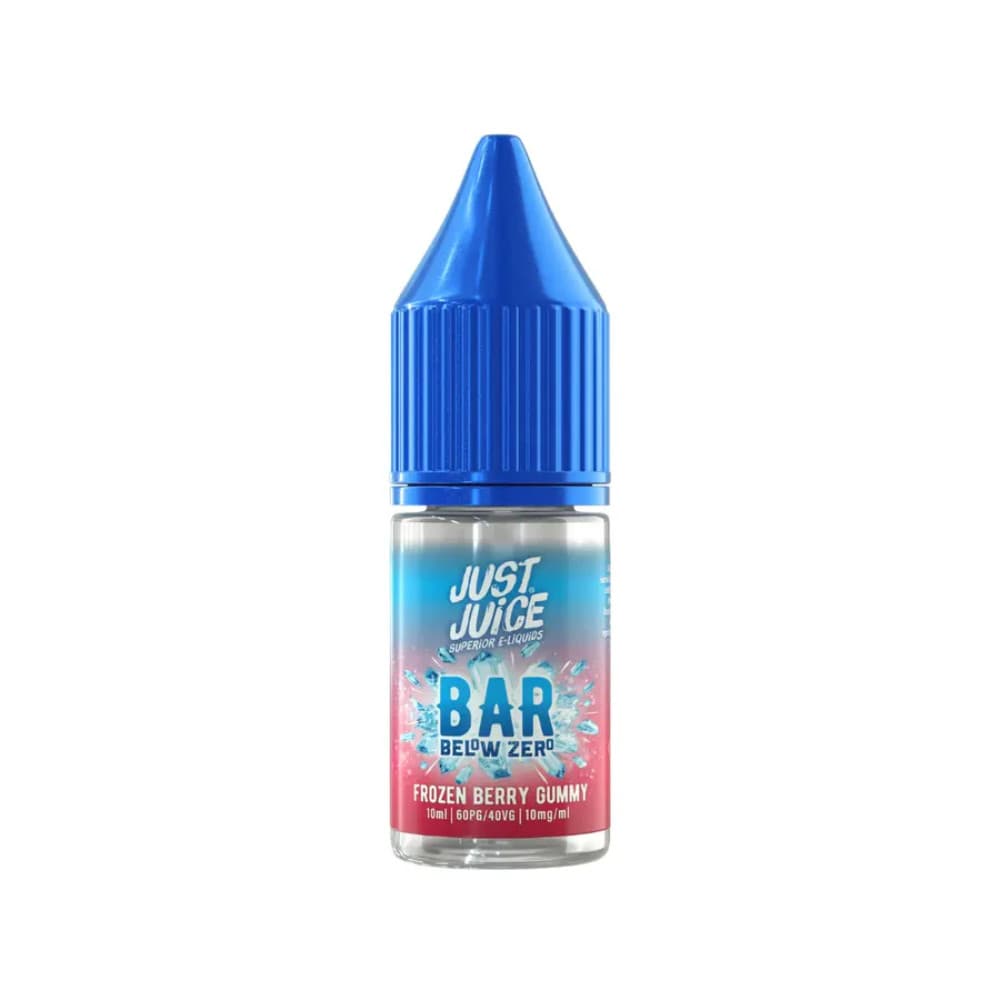  Frozen Berry Gummy / 20mg Just Juice Below Zero Nic Salts e liquids 10ml Box of 5