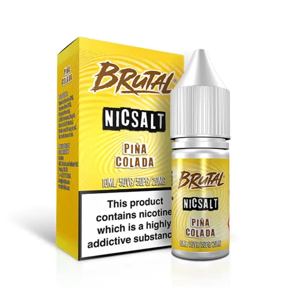  Pine Colada / 10mg Just Juice Brutal Nic Salts e liquids 10ml Box of 5