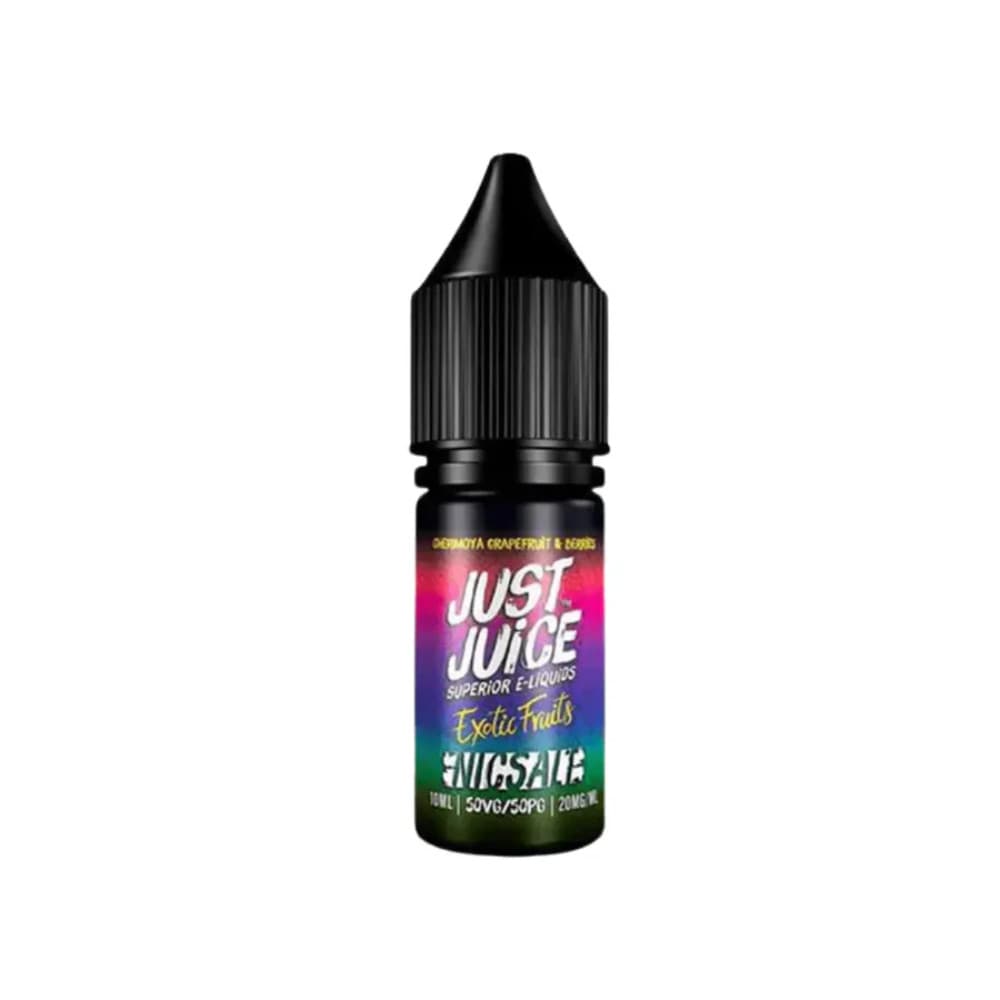  Cherimoya Grapefruit & Berries / 10mg Just Juice Exotic Fruits Nic Salts e liquids 10ml Box of 5