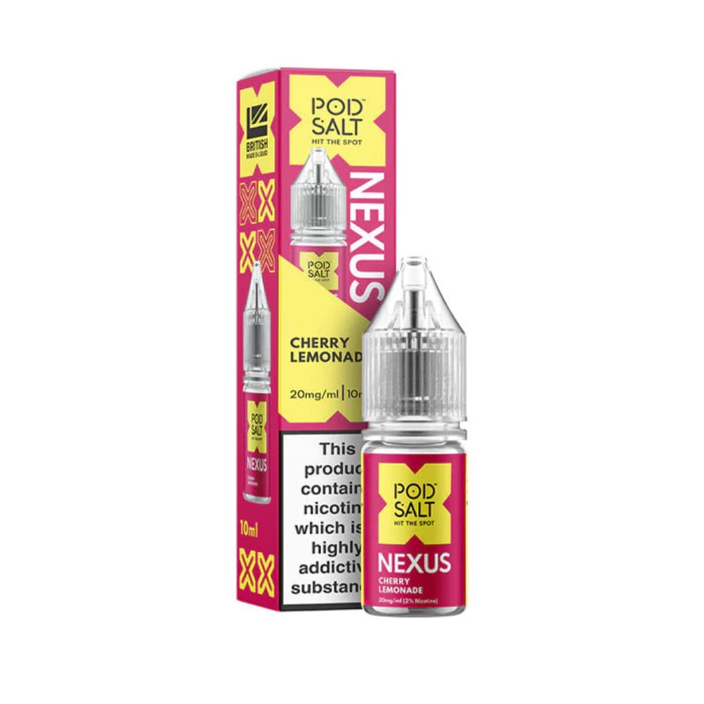  Cherry Lemonade / 20mg Pod Salt Nexus e liquids 10ml Box of 10