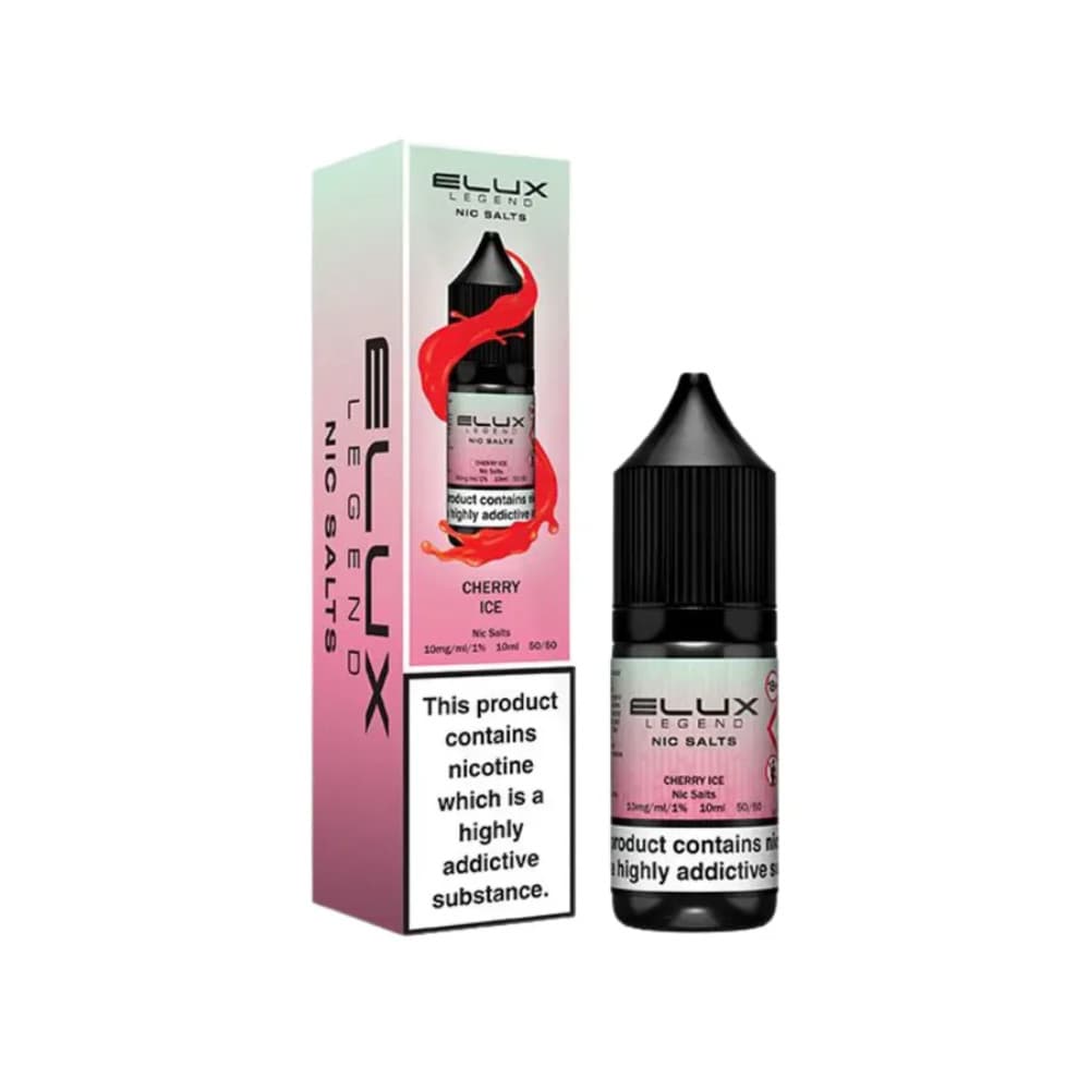  Cherry Ice / 20mg Elux Legend Nic Salts E-Liquids 10ml Box of 10
