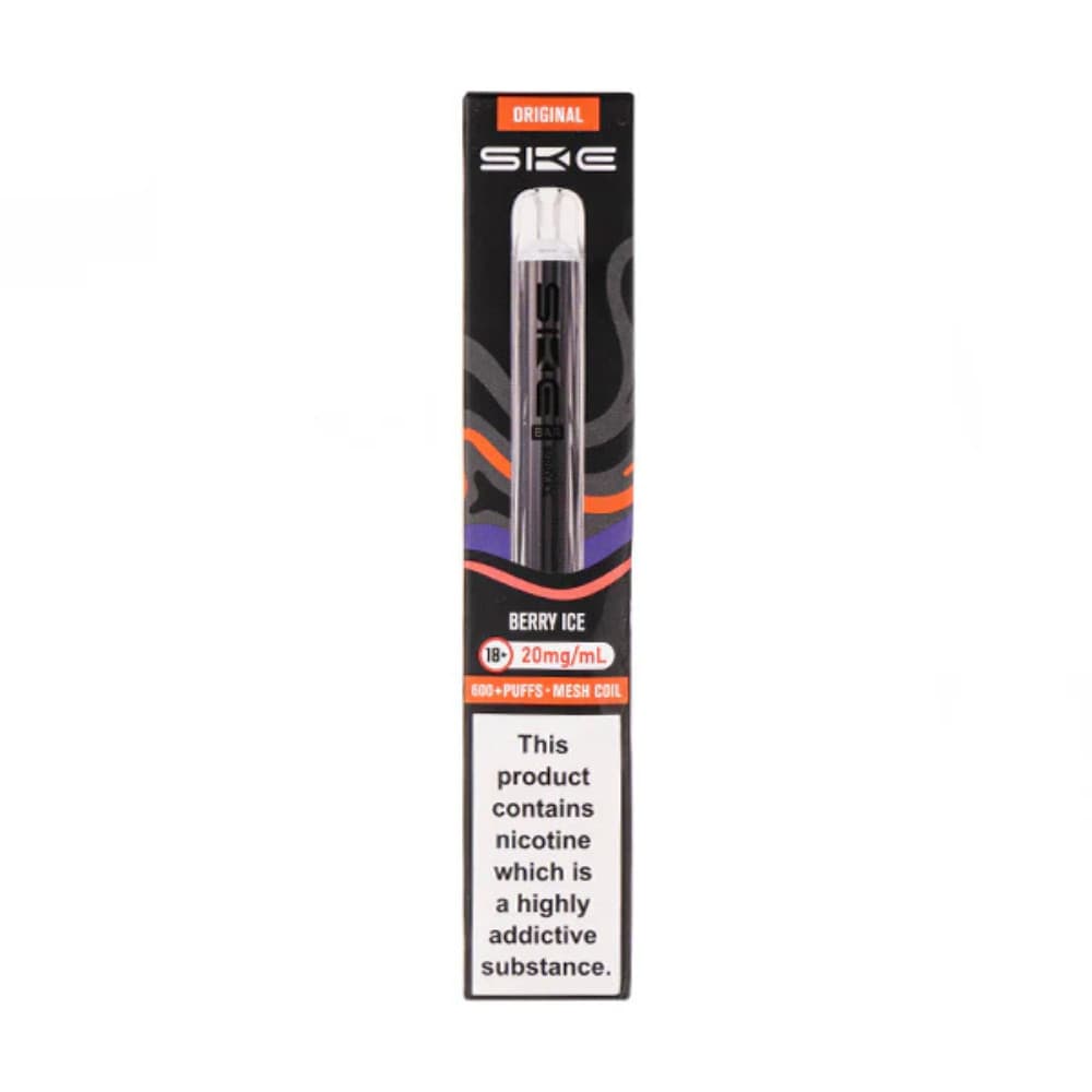  Berry Ice Ske Crystal Original 600 Vape Kit Box of 10