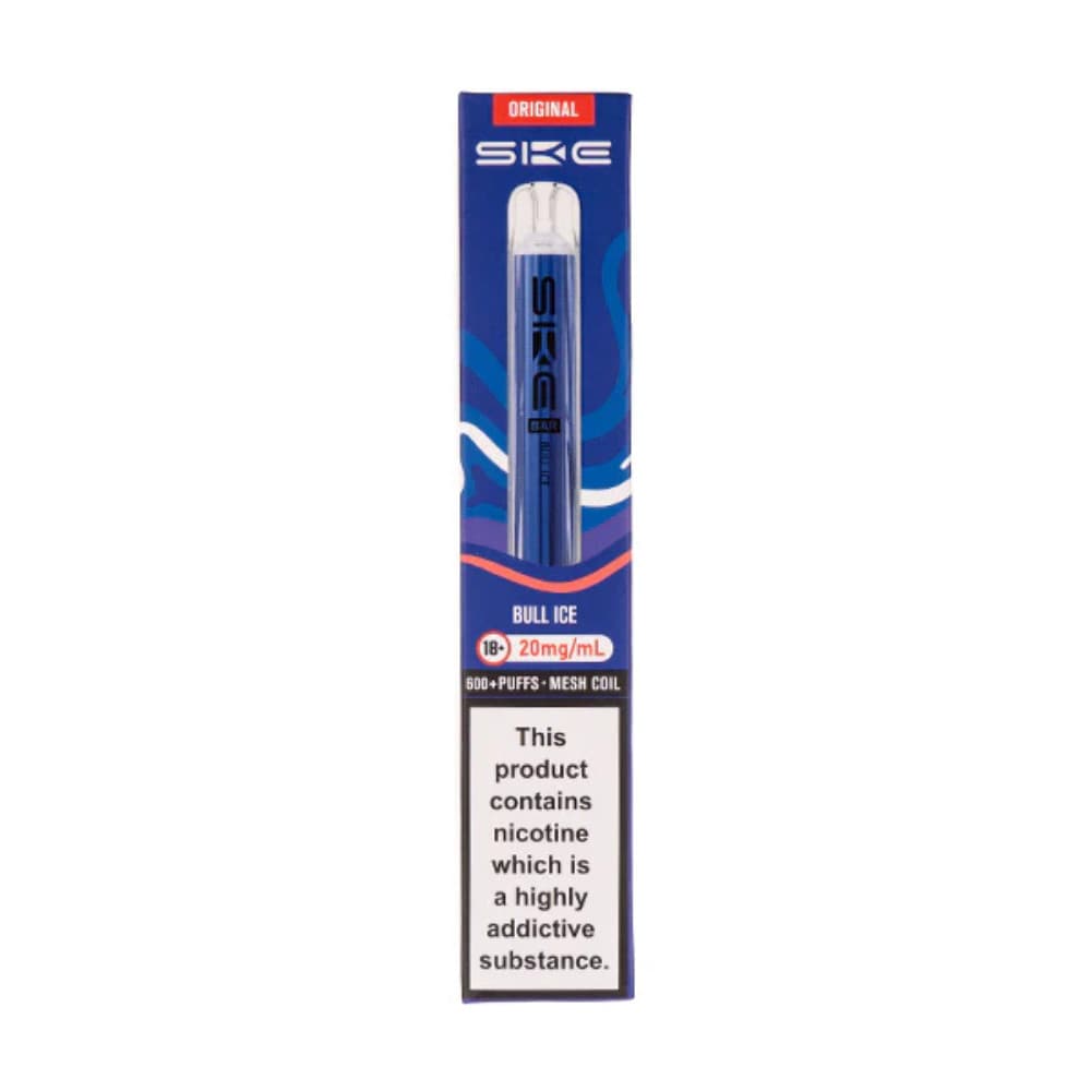  Bull Ice Ske Crystal Original 600 Vape Kit Box of 10