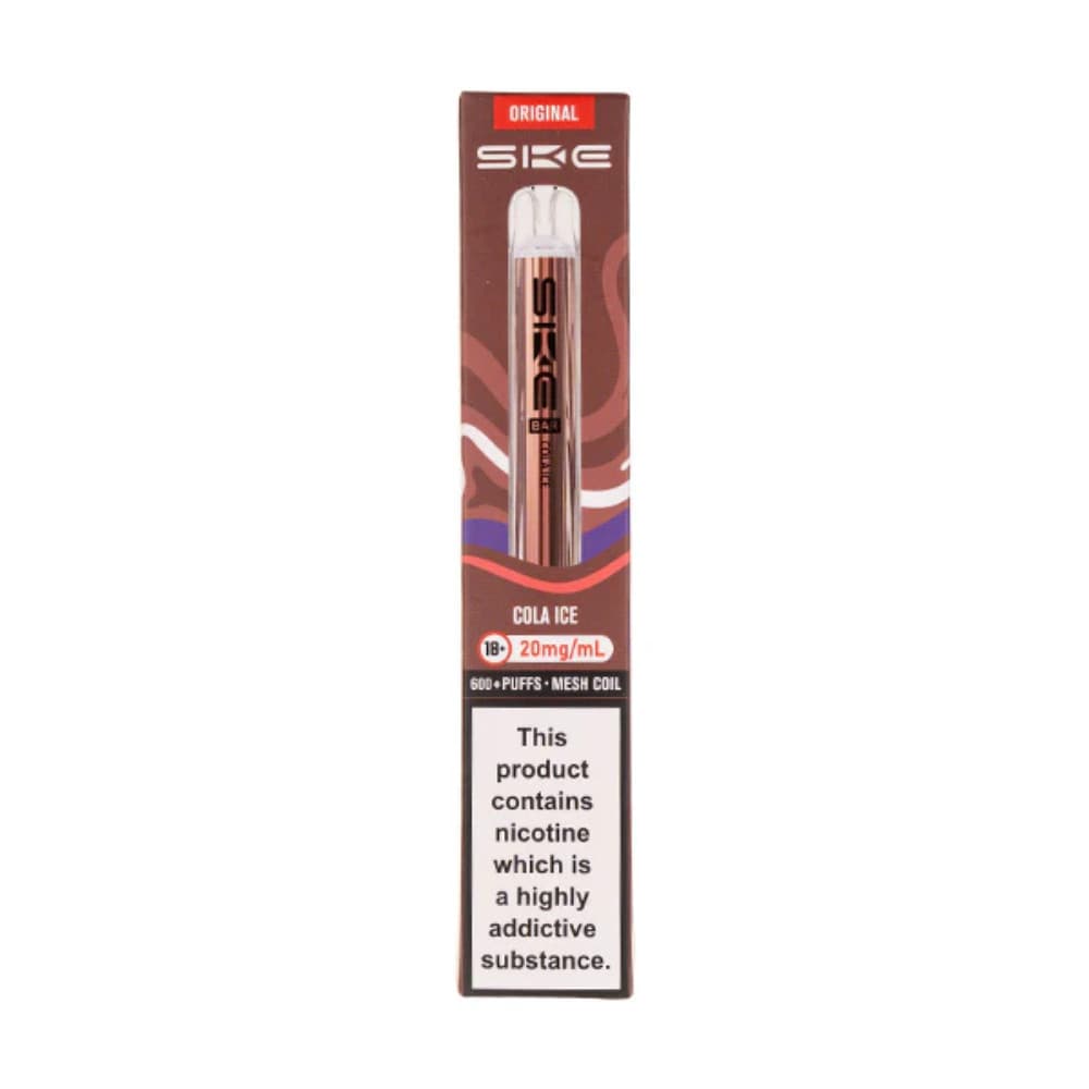 Cola Ice Ske Crystal Original 600 Vape Kit Box of 10