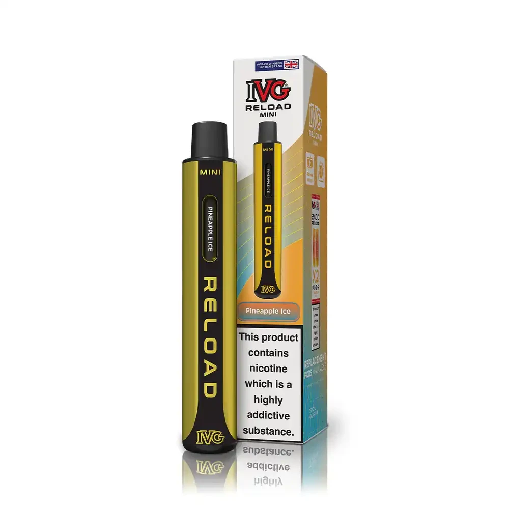  Pineapple Ice IVG Reload Mini 600 Vape Kit Box of 10