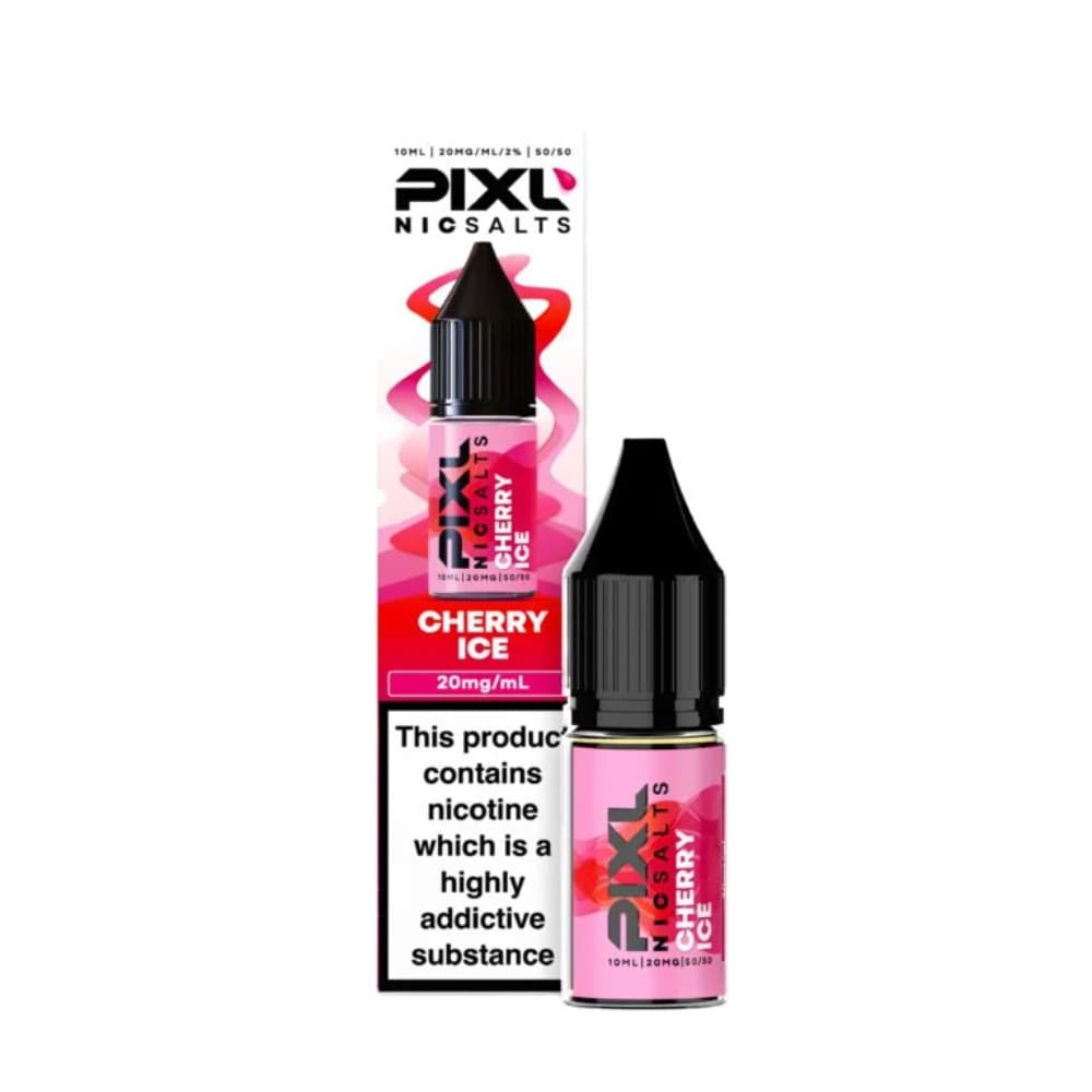  Cherry Ice / 10mg Pixl Nic Salts 10ml E liquids Box of 10
