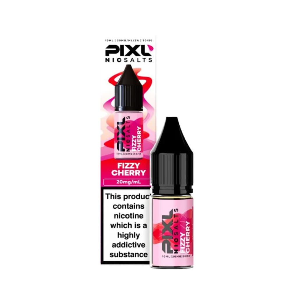  Fizzy Cherry / 10mg Pixl Nic Salts 10ml E liquids Box of 10